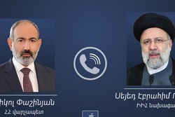 تماس تلفنی آیت الله رئیسی و نخست وزیر ارمنستان درباره تنش نظامی اخیر در قفقاز جنوبی