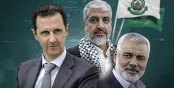 حماس در کنار دولت سوریه در مقابل حملات رژیم صهیونیستی ایستاده است