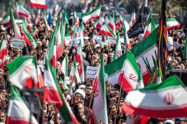 ایران اسلامی یکصدا علیه اغتشاشگران خروشید