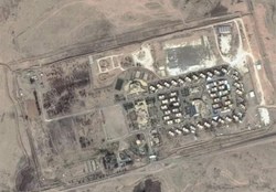حمله پهبادی به پایگاه اصلی ارتش متجاوز آمریکا در سوریه
