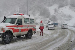 ۲۷ استان درگیر‌ برف و کولاک/ امدادرسانی به ۷۰۸ نفر در ۱۱ استان