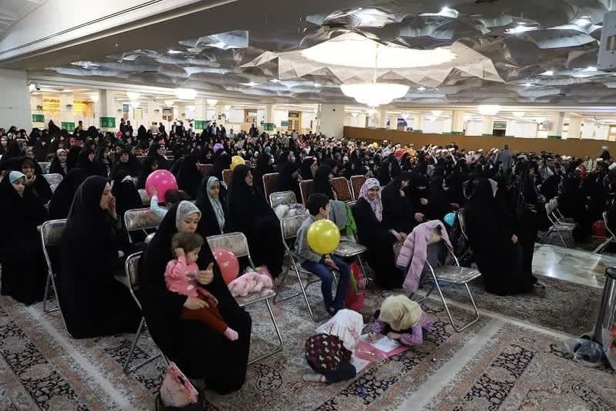 برگزاری جشن خانوادگی «ریحان» مرکز مدیریت حوزه های علمیه خواهران