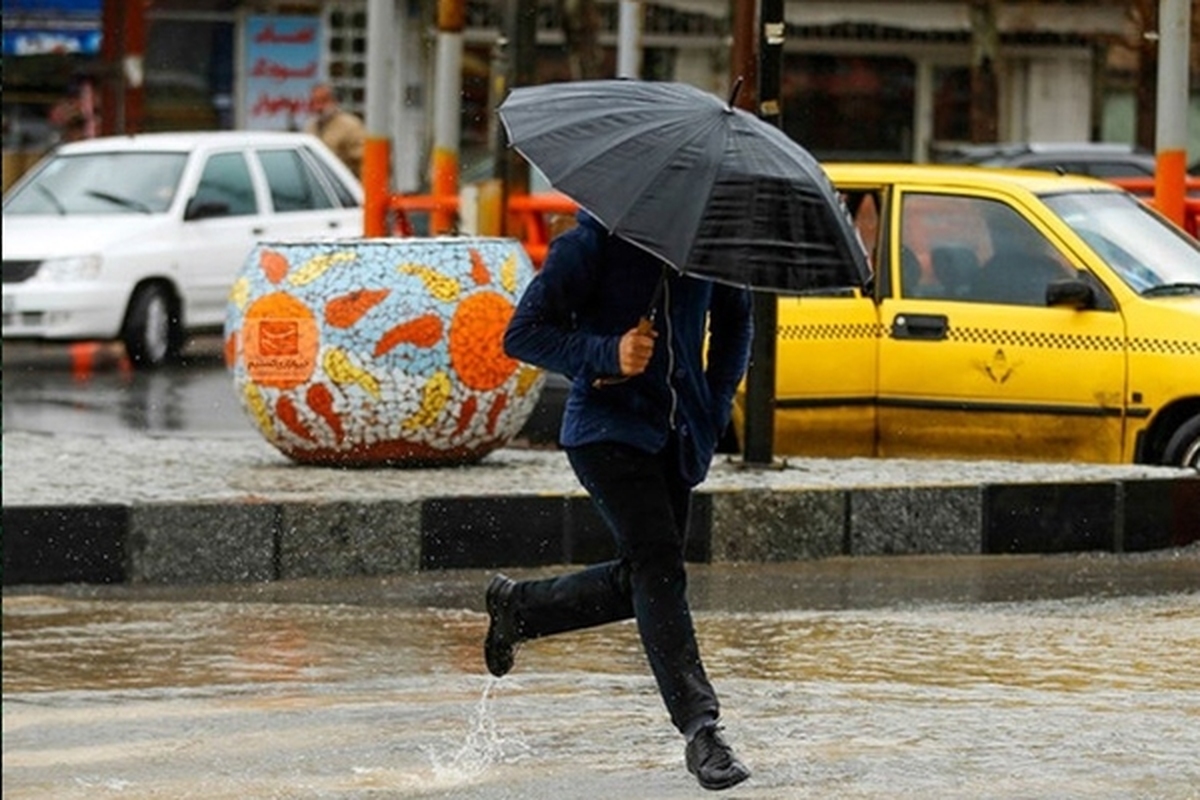 سازمان هواشناسی ۱۴۰۲/۱۲/۲۶؛ هشدار تشدید فعالیت سامانه بارشی در ۲۱ استان
