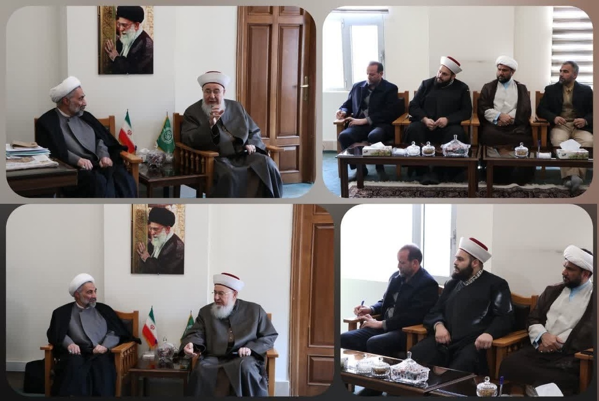 دیدار رئیس تجمع علمای مسلمین لبنان با رئیس دانشگاه رضوی