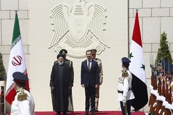 بشار اسد از آیت الله رئیسی استقبال کرد