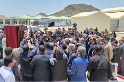 افتتاح بازارچه مرزی پیشین و خط تبادل برق میان ایران و پاکستان