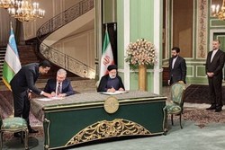 امضای بیانیه مشترک و ۱۰ سند همکاری میان ایران و ازبکستان