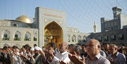 نماز باشکوه عید سعید قربان در حرم مطهر رضوی اقامه می‌شود