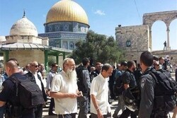 یورش صهیونیست‌ها به مسجد الاقصی