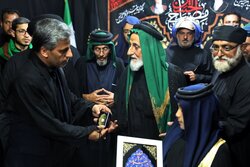 حضور نمایندگان مواکب عراقی در موکب آستان مقدس حضرت معصومه