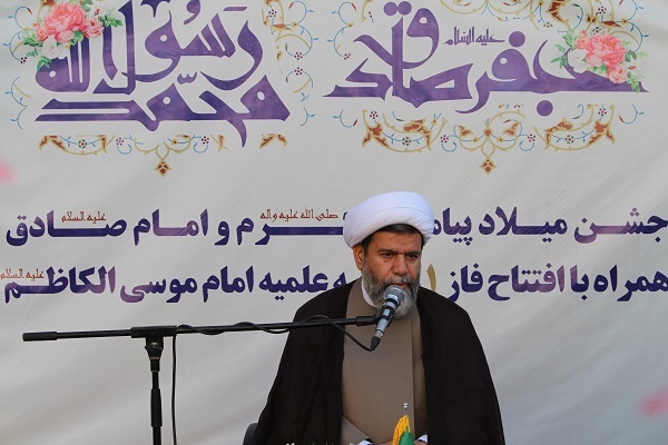 افتتاح فاز یک مدرسه علمیه امام موسی کاظم(ع) شیراز+عکس