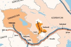 افزایش لفاظی‌ها درباره کریدور زنگه‌زور در روابط آذربایجان، ترکیه و ارمنستان