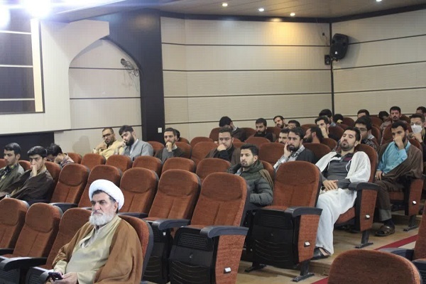 مراسم بزرگداشت علامه طباطبایی در مدرسه علمیه رضویه شیراز + عکس