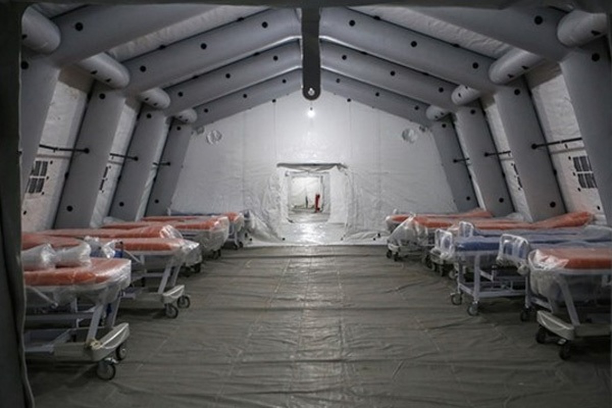 بزرگترین بیمارستان سیار کشور با امکانات کامل در منطقه سیستان مستقر شد