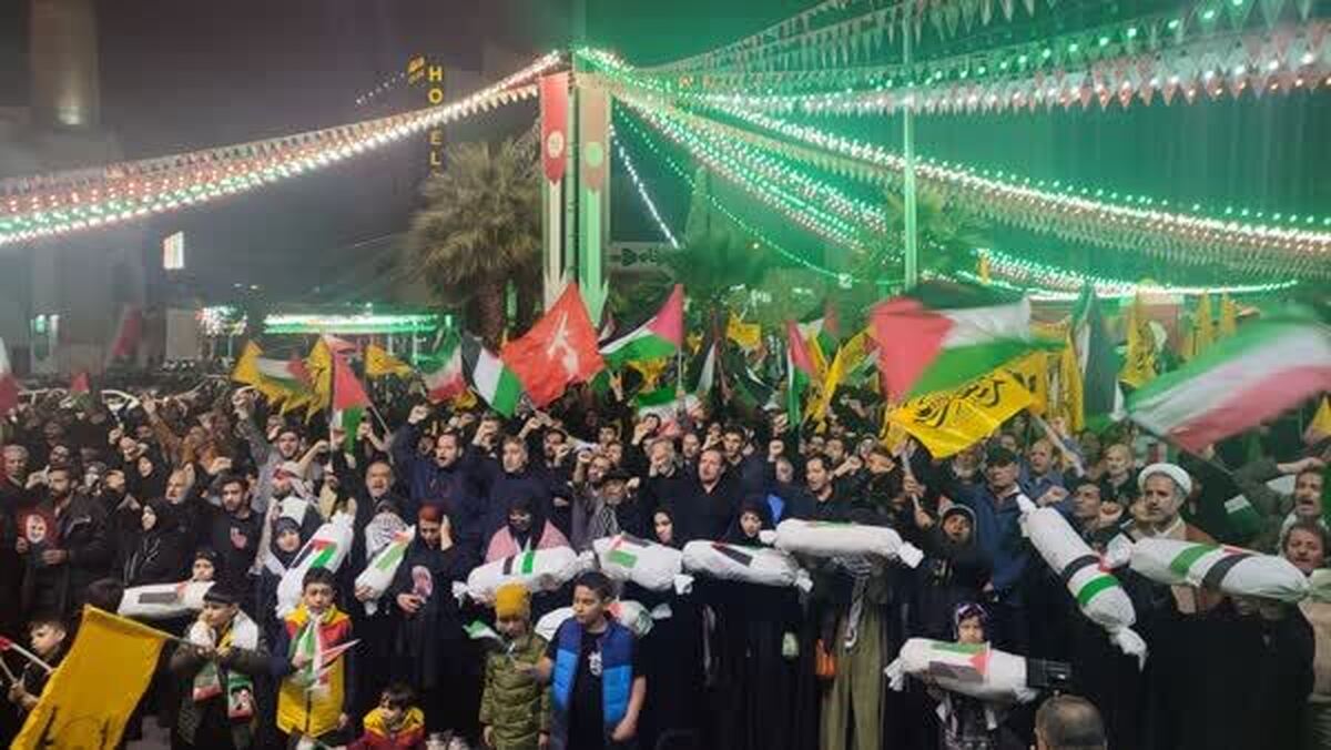 اجتماع مردم تهران، قم و مشهد در محکومیت حمله رژیم صهیونیستی به کنسولگری ایران در دمشق