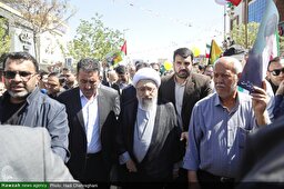تصاویر دیگر رسانه‌ها از حضور شخصیت های حوزوی در راهپیمایی روز جهانی قدس