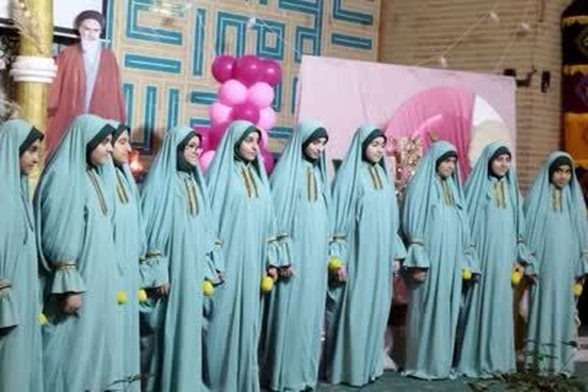 جشن دختران روز‌ه‌اولی با حمایت از مظلومان غزه برگزار شد