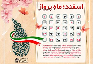 اطلاع نگاشت | اسفند؛ ماه پرواز