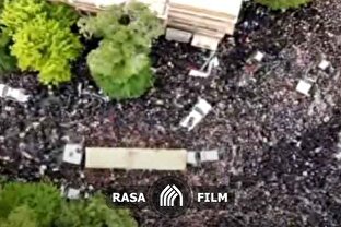 مراسم تشییع پیکر شهید آیت الله رئیسی در تبریز