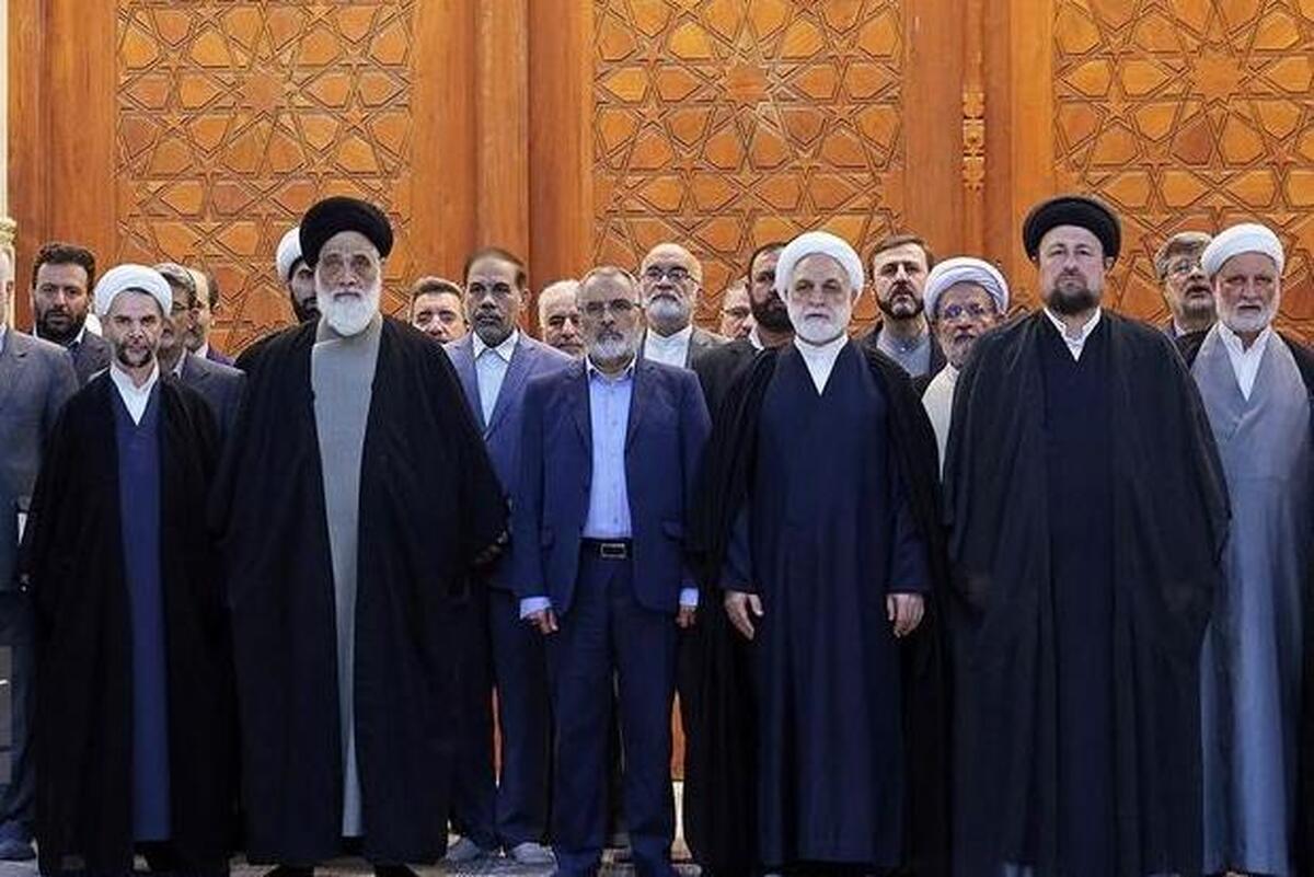تجدید میثاق رئیس و مسئولان عالی دستگاه قضا با آرمان‌های بنیانگذار کبیر انقلاب اسلامی