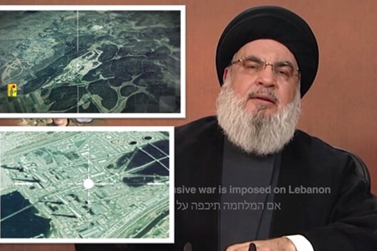حزب الله لبنان تصاویر هوایی از تاسیسات صهیونیست‌ها و مختصات آنها منتشر کرد