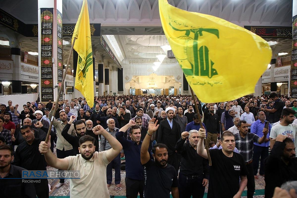 ابراز انزجار مردم قم از جنایات رژیم غاصب صهیونیستی و ترور اسماعیل هنیه