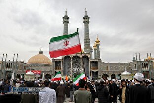 گزارش میدانی | راهپیمایی یوم الله۱۳ آبان در قم