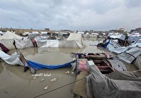 غزه؛ دیروز غرق در خون، امروز غرق در سیلاب