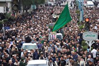 وداع باشکوه مردم اهواز با آیت الله شفیعی+ فیلم و عکس