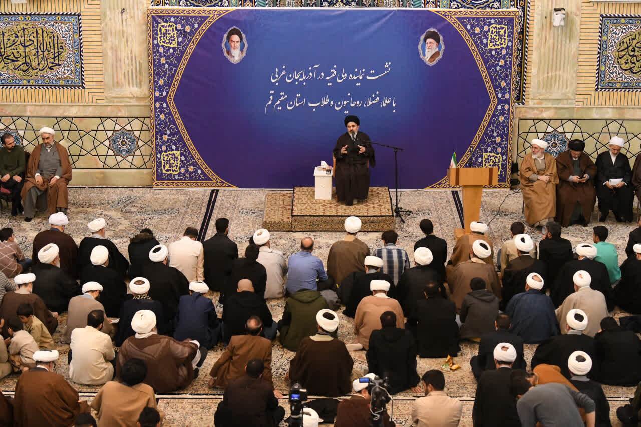 همدلی علما و هوشمندی نیروهای امنیتی، ضامن ثبات و امنیت آذربایجان غربی+ تصاویر