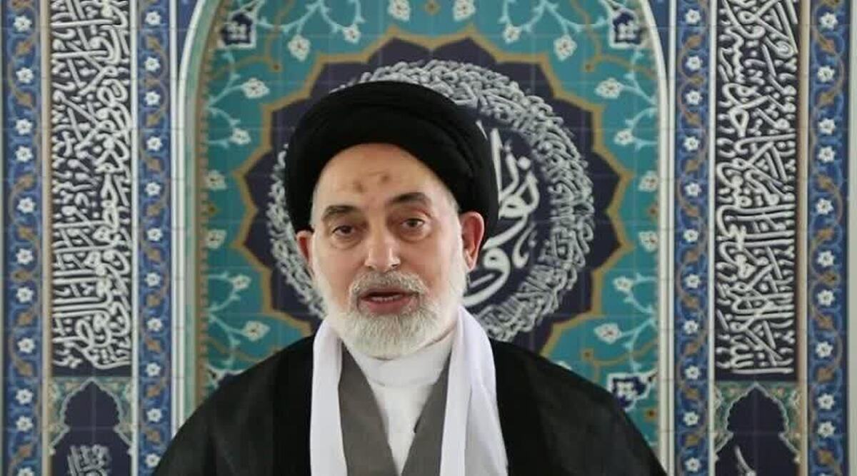 حمایت امام جمعه نجف از جمهوری اسلامی ایران در برابر تهدیدهای آمریکا