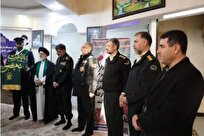 تقدیر از جانبازان سرافراز فراجا در اغتشاشات اخیر با حضور خادمان حرم بانوی کرامت