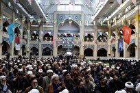 اجتماع بزرگ حوزویان مشهد در دفاع از ولایت+ تصاویر