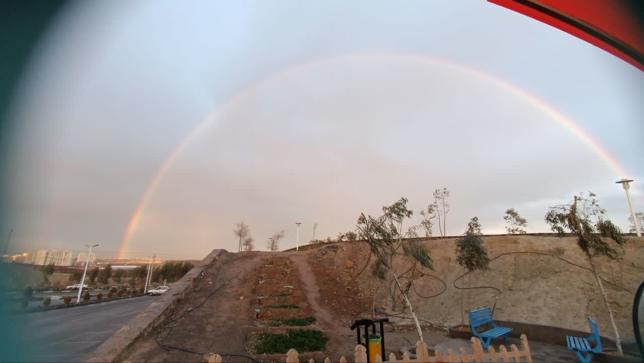 رنگین‌کمان وعده‌ی ظهور