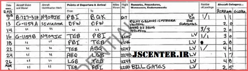 پرواز بیل گیتس با لولیتا اکسپرس