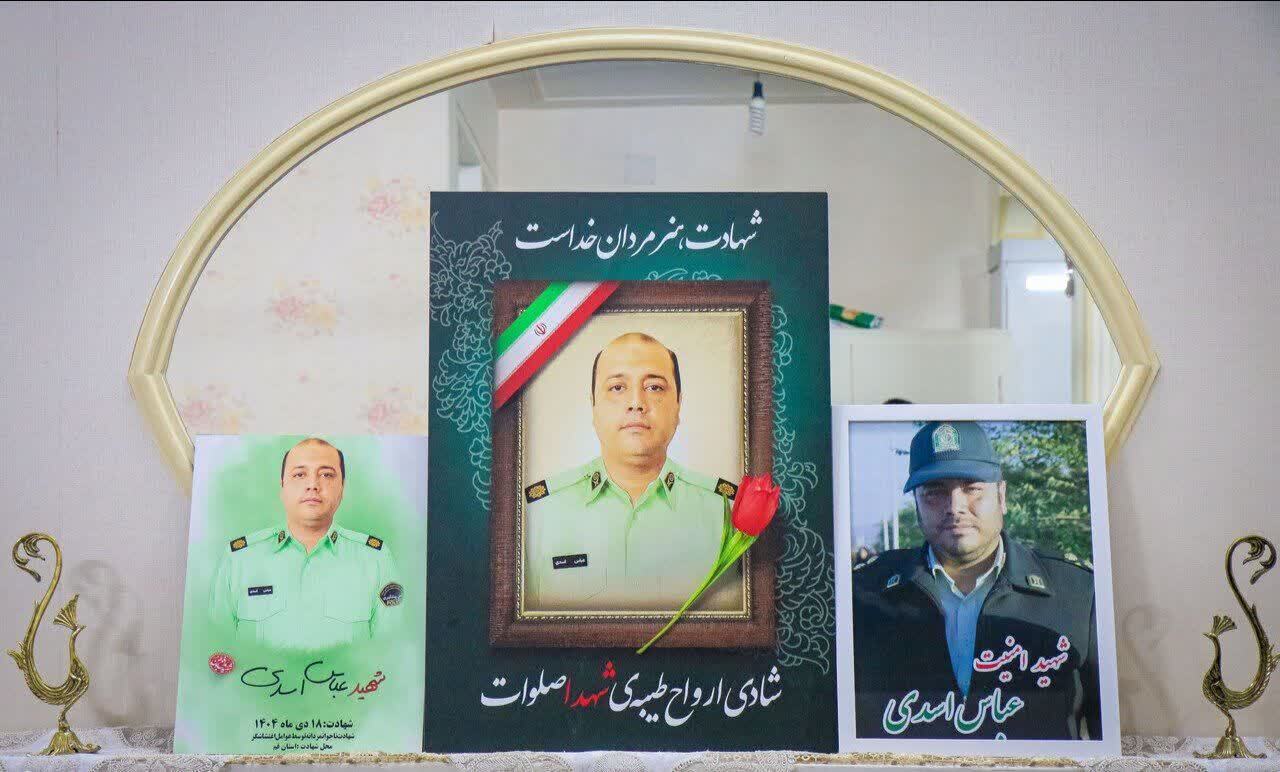 دیدار خبرنگاران و اهالی رسانه قم با خانواده شهید عباس اسدی