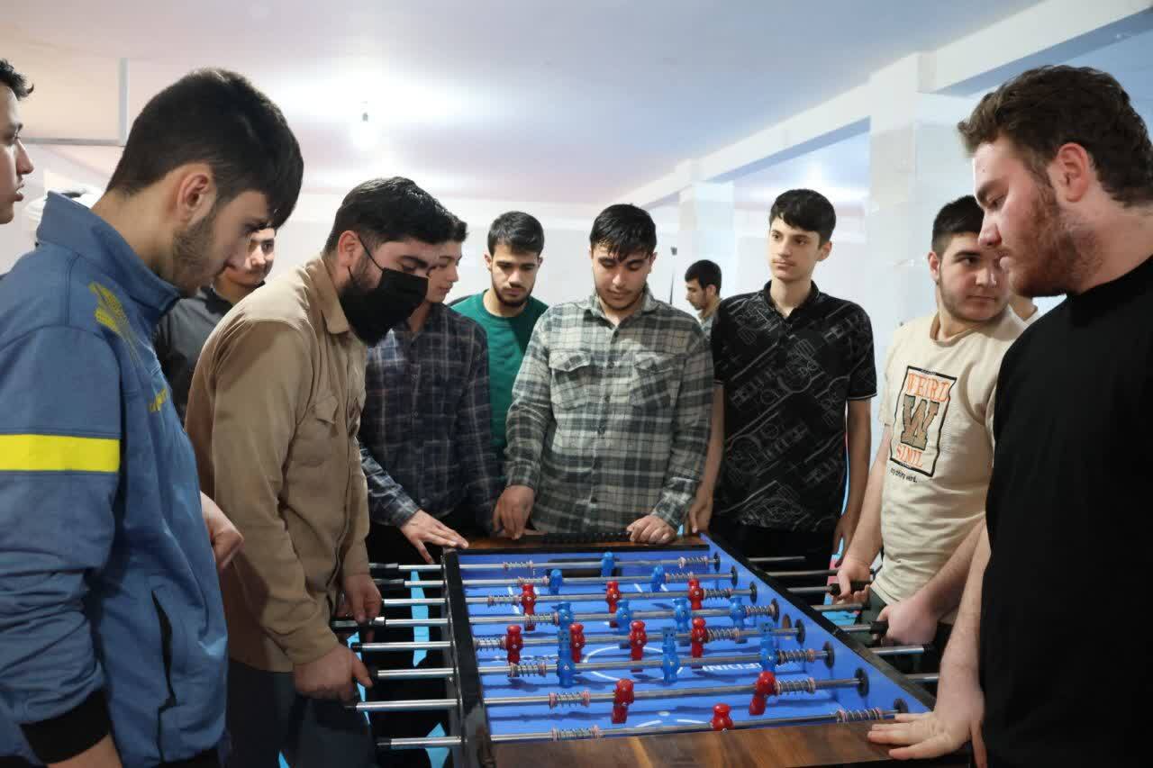 برگزاری مسابقات ورزشی طلاب مدرسه علمیه امیرالمؤمنین به مناسبت دهه فجر