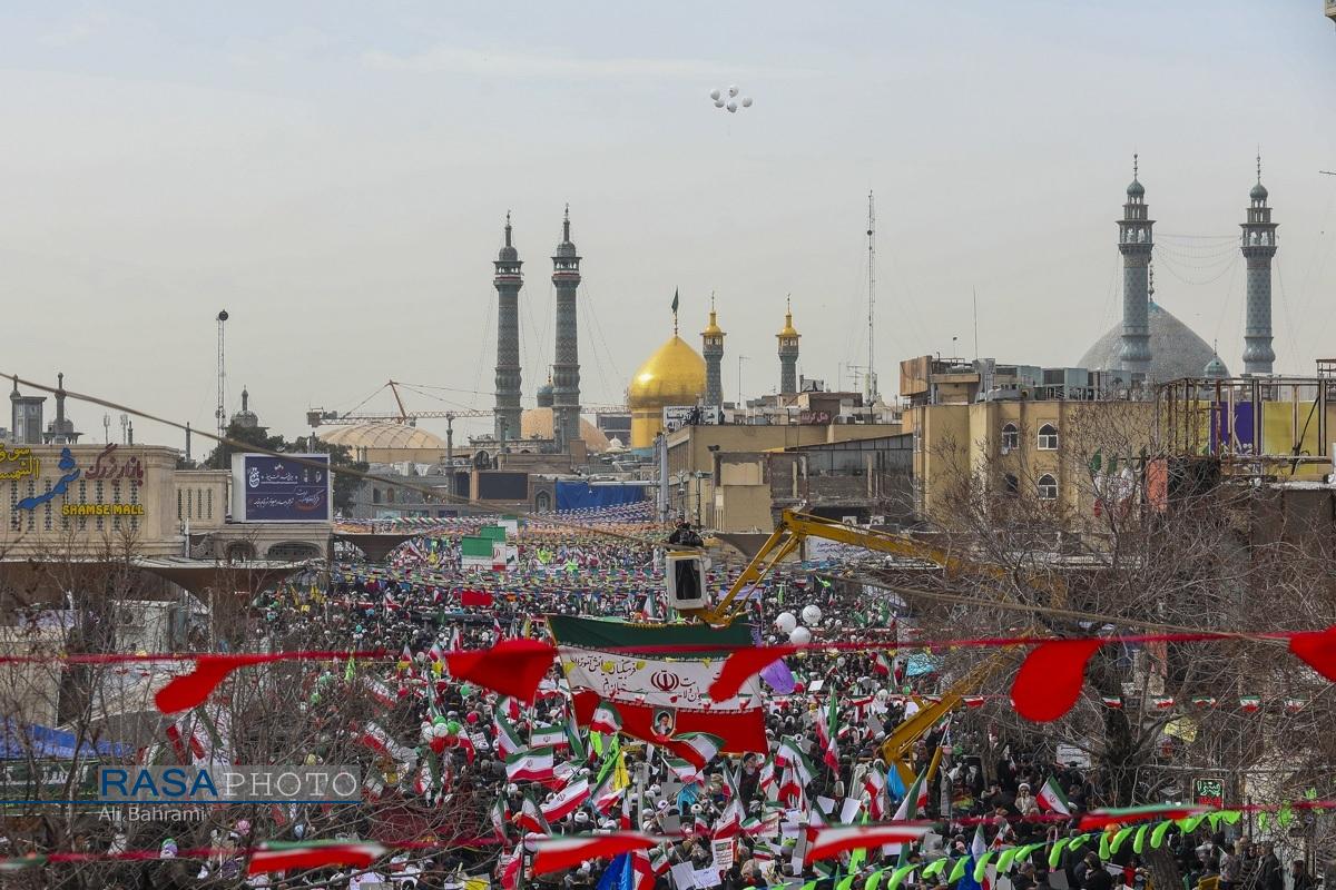 خلق حماسه ای دیگر در راهپیمایی یوم الله ۲۲ بهمن ۱۴۰۴