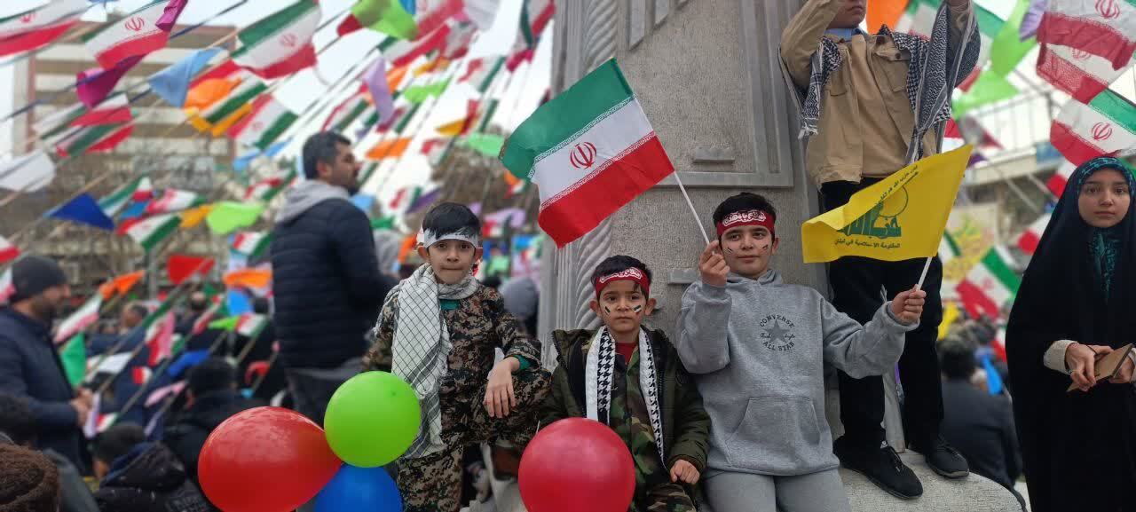 حضور بی‌نظیر مردم مراغه در راهپیمایی چهل‌ و هفتمین فجر انقلاب اسلامی+ تصاویر