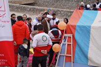 حضور امام جمعه اهر در اردوی درمانی و آموزشی هلال احمر در روستای چول قشلاق