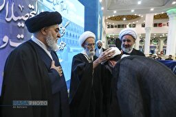 جشن عمامه‌گذاری طلاب حوزه علمیه حضرت ولی عصر (عج)