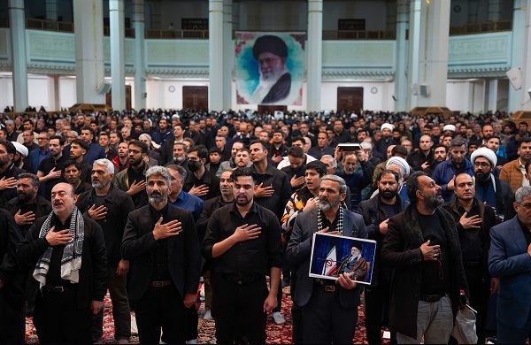 مراسم بزرگداشت شهادت رهبر انقلاب در حرم مطهر شاهچراغ