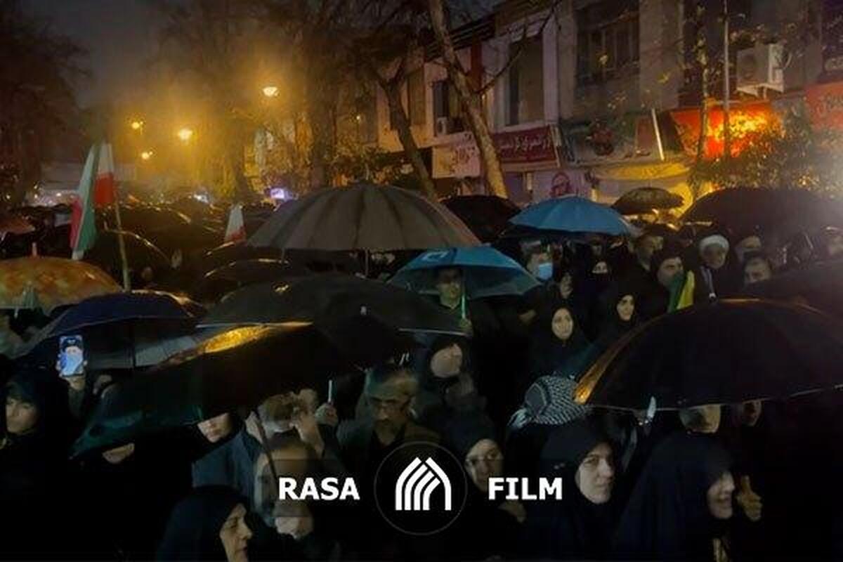 بیعت مازندرانی‌ها زیر باران