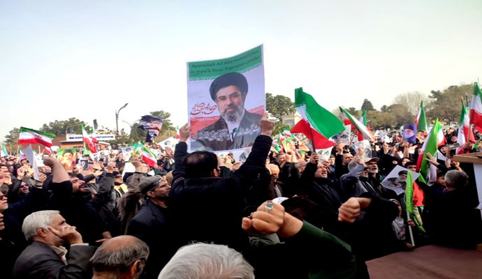 بیعت مردم کاشان با رهبر سوم انقلاب اسلامی