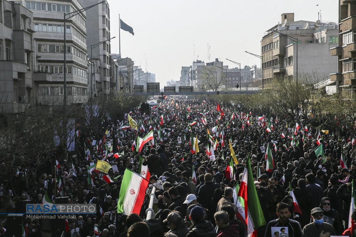 حماسه ملت ایران در روز قدس با لبیک به ندای رهبری آغاز شد حماسه ملت ایران در روز قدس با لبیک به ندای رهبری آغاز شد