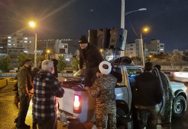 گزارشی از اقدامات جهادی طلاب و روحانیون فارس در روزهای جنگ