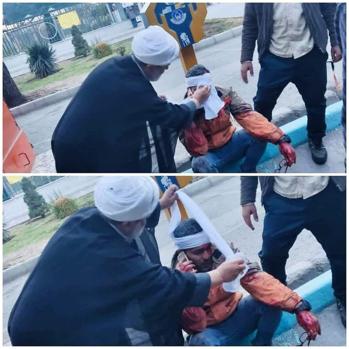 عمامهای که مرهم شد! عمامهای که مرهم شد!