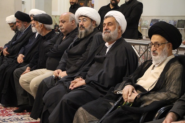مراسم بزرگداشت آیت الله بنیادی در حرم مطهر شاهچراغ برگزار شد + تصاویر