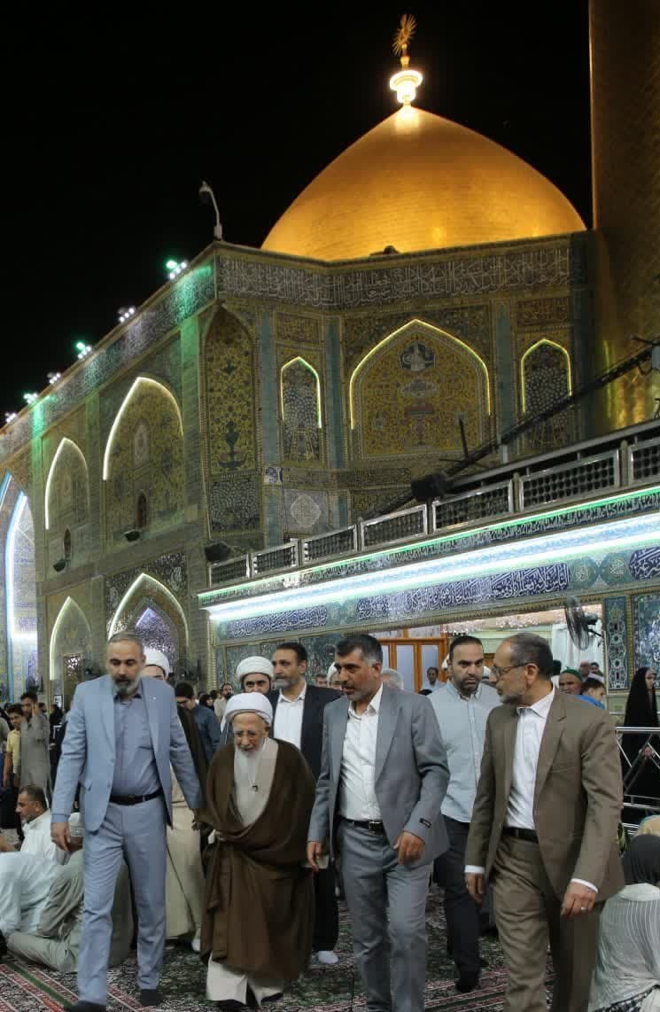 سفر آیت الله جوادی به عتبات عالیات سفر آیت الله جوادی به عتبات عالیات