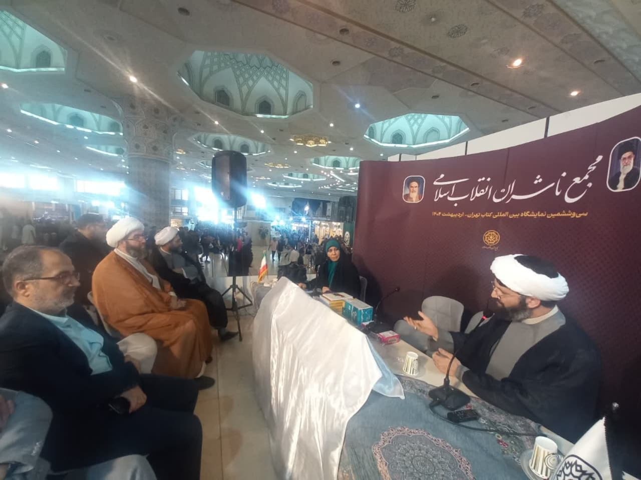 رونمایی از هفت عنوان کتاب مرکز نشر هاجر در نمایشگاه بین‌المللی کتاب تهران